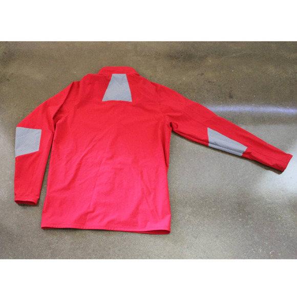 Under Armour Men's Red/Steel Squad Woven Warm-Up Jacket | Small - Picture 4 of 6